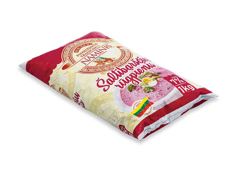 ROKIŠKIO NAMINIS šaltibarščių rūgpienis, 1 kg, 7 % rieb. A lygio parduotuvėse