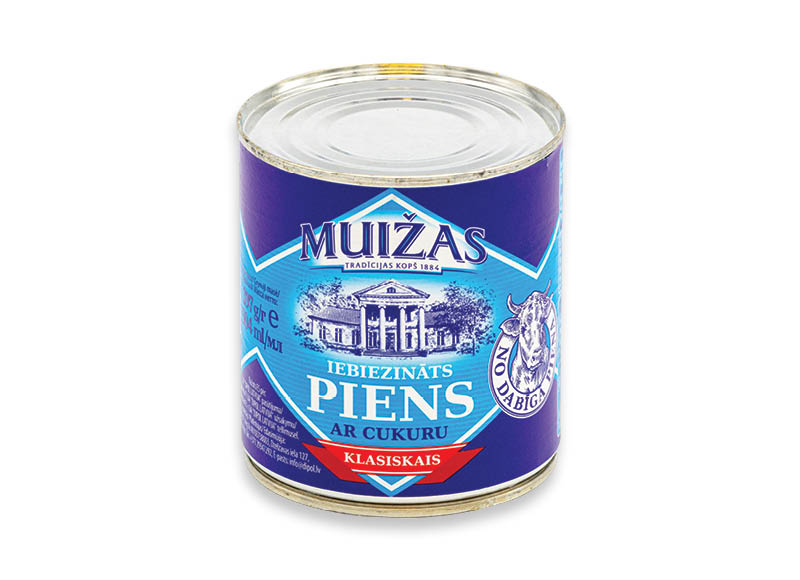 Saldintas sutirštintas pienas MUIŽAS
,
397 g, 3,00 Eur/kg. A lygio parduotuvėse Saldintas sutirštintas pienas MUIŽAS
,
397 g, 3,00 Eur/kg. A lygio parduotuvėse