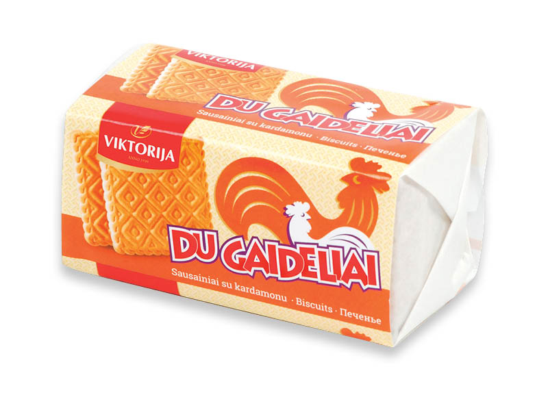 Sausainiai DU GAIDELIAI
,
180 g, 2,17 Eur/kg Sausainiai DU GAIDELIAI
,
180 g, 2,17 Eur/kg