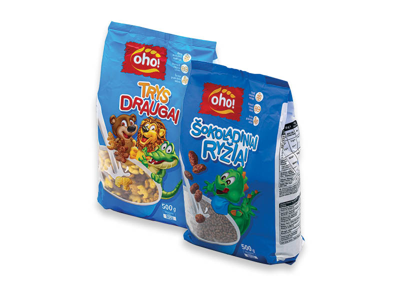 Kakaviniai javainiai, šokoladiniai ryžiai ir sausi pusryčiai OHO! TRYS DRAUGAI
,
500 g, 3 rūšių, 3,74 Eur/kg Kakaviniai javainiai, šokoladiniai ryžiai ir sausi pusryčiai OHO! TRYS DRAUGAI
,
500 g, 3 rūšių, 3,74 Eur/kg