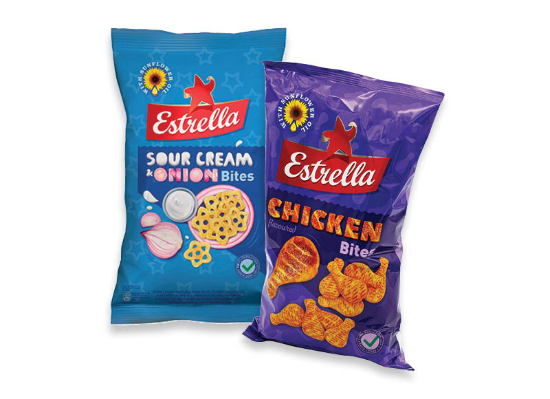 Traškučiams ESTRELLA BITES
,
110 g, 140 g, 4 rūšių A lygio parduotuvėse Traškučiams ESTRELLA BITES
,
110 g, 140 g, 4 rūšių A lygio parduotuvėse