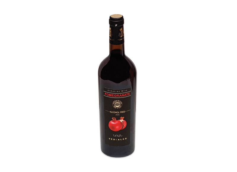 Nealkoholinis vynas VEDI ALCO POMEGRANATE
			, 
				 0,75 l, 6,65 Eur/l A lygio parduotuvėse