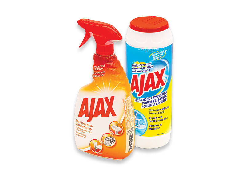 Valymo priemonėms AJAX
			, 
				 Įvairių rūšių