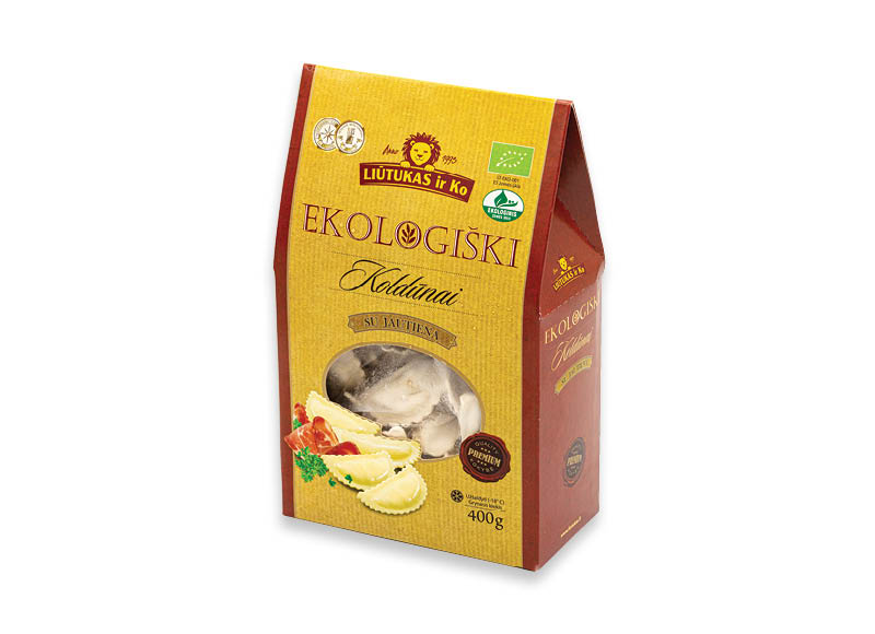 Šaldyti EKOLOGIŠKI koldūnai su jautiena LIŪTUKAS IR KO
			, 
				 400 g, 7,48 Eur/kg. A lygio parduotuvėse. Ir IKI EXPRESS