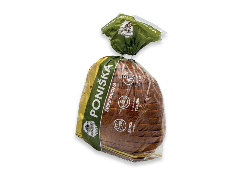 Bemielė šviesi plikyta PONIŠKA duona