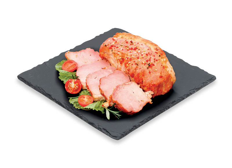 Keptam kiaulienos kumpiui ir šoninei
			, 
				 (karštoje vitrinoje) 1 kg A lygio parduotuvėse