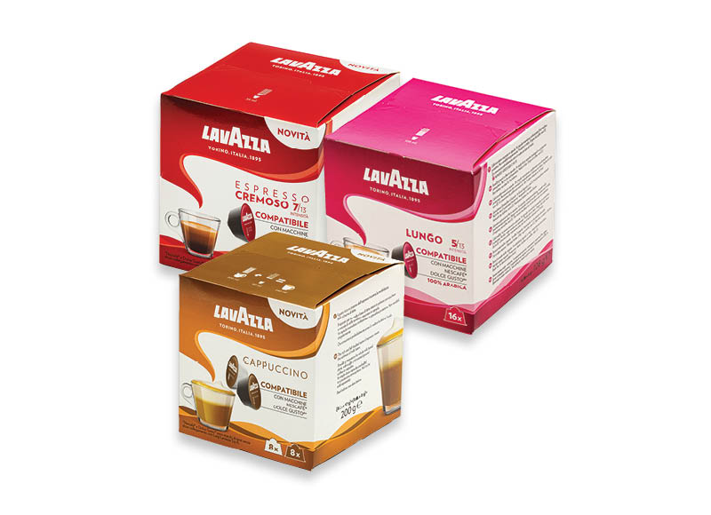 Kavos kapsulės LAVAZZA
			, 
				 128 g, 200 g, 3 rūšių A lygio parduotuvėse