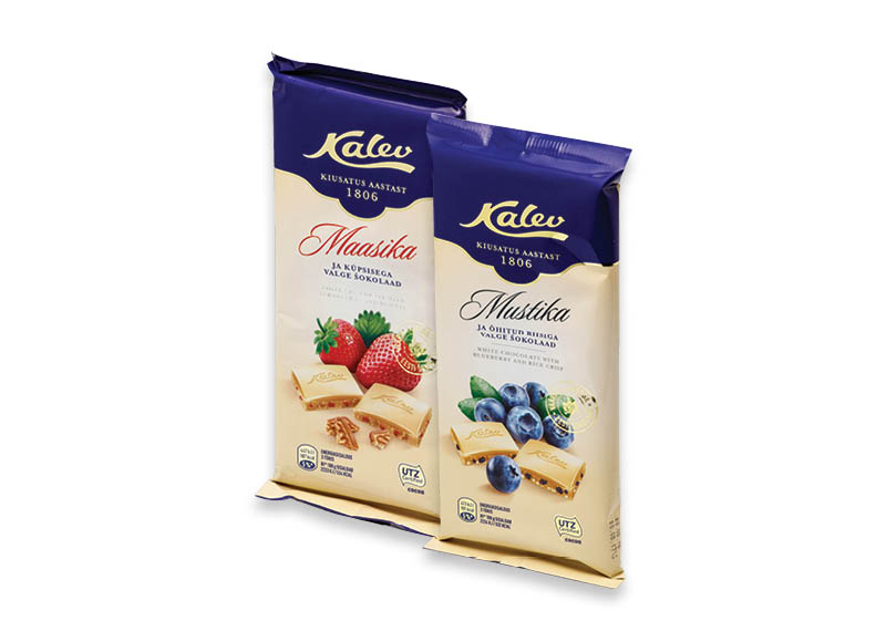 Šokolado plytelė KALEV
			, 
				 95 g, 100 g, 3 rūšių A lygio parduotuvėse