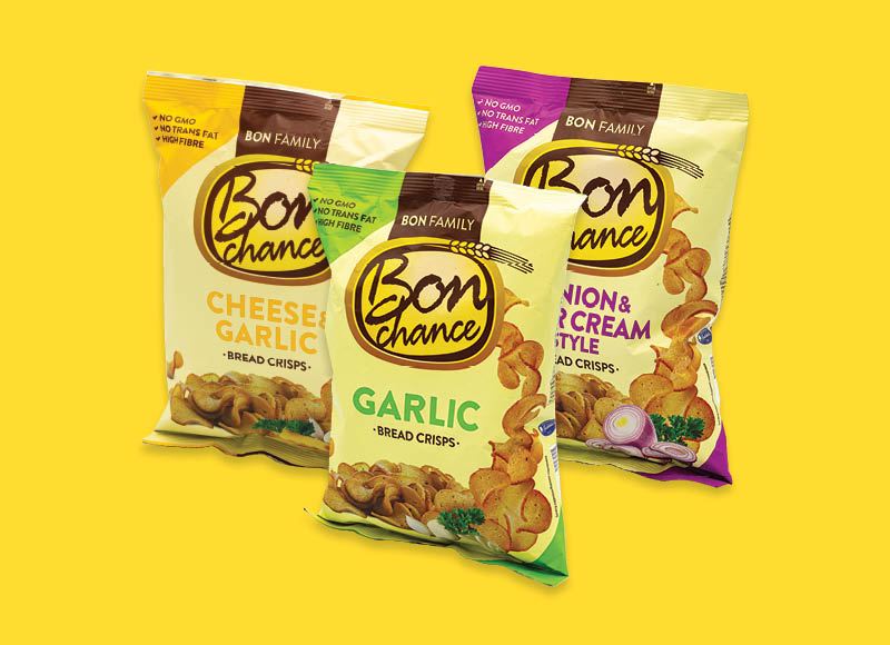 Duonos traškučiai BON CHANCE
			, 
				 240 g, 3 rūšių, 5,38 Eur/kg