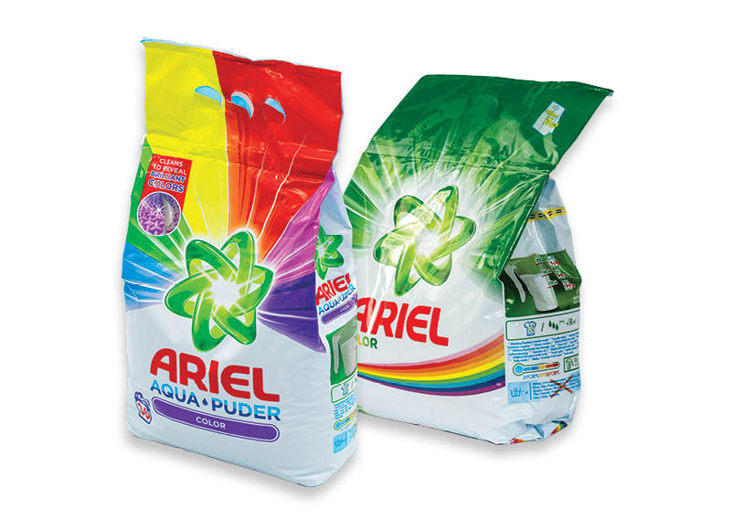 Skalbimo milteliams ARIEL
			, 
				 1,35 kg, 2,7 kg, 4 rūšių