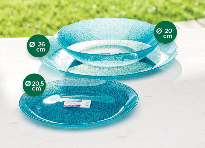 Lėkštėms Luminarc ICY BLUE
,
1 vnt., 3 rūšių A lygio parduotuvėse Pasiūlymas galioja iki 2022 08 21 d. Lėkštėms Luminarc ICY BLUE
,
1 vnt., 3 rūšių A lygio parduotuvėse Pasiūlymas galioja iki 2022 08 21 d.