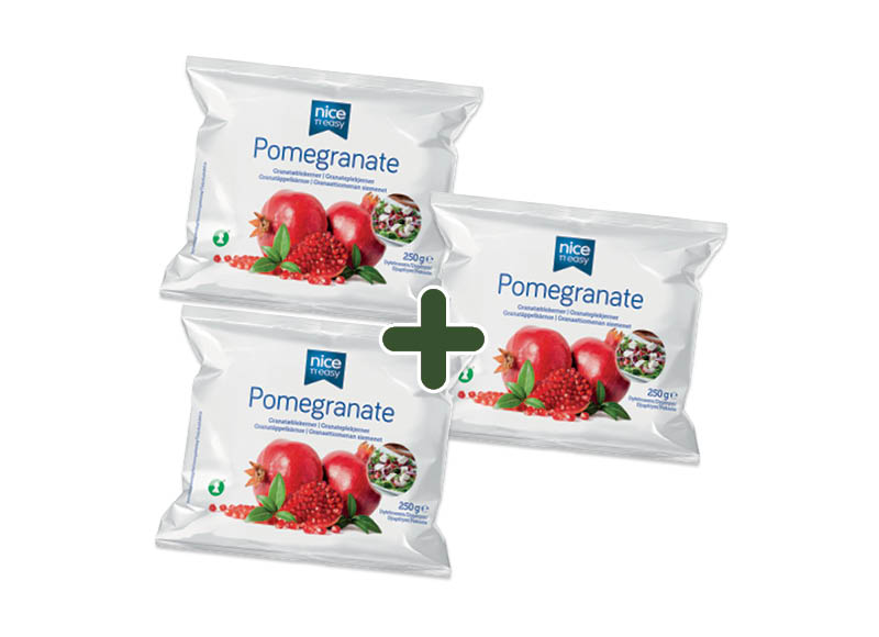 Šaldytos granatų sėklos NICE’N EASY
,
250 g, 7,00 Eur/kg. A lygio parduotuvėse Šaldytos granatų sėklos NICE’N EASY
,
250 g, 7,00 Eur/kg. A lygio parduotuvėse