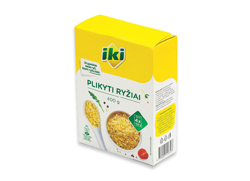 IKI plikyti ryžiai