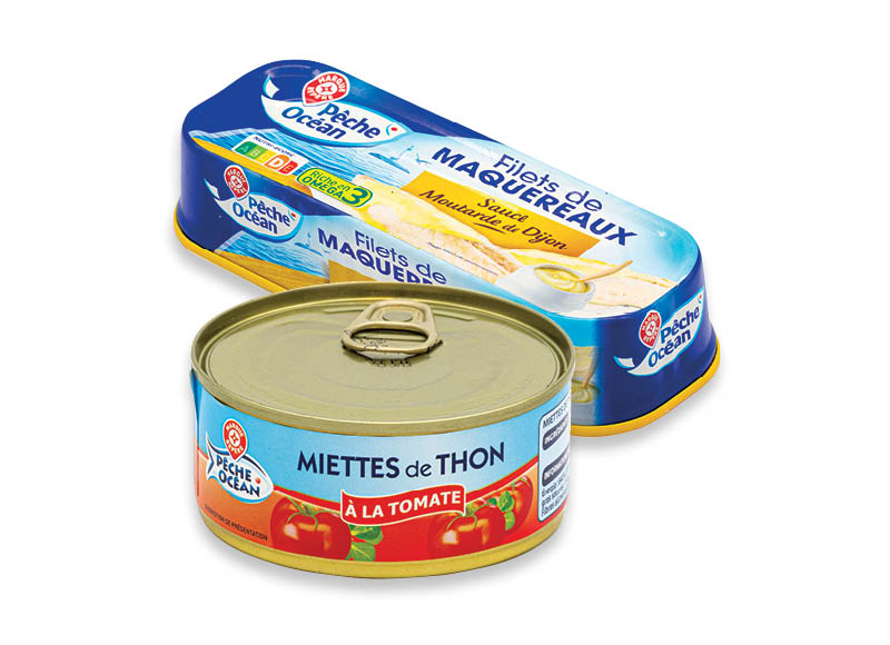 Konservuotiems tunams, skumbrėms MR
			, 
				 104 g, 160 g, 169 g, 235 g. 4 rūšių. A lygio parduotuvėse