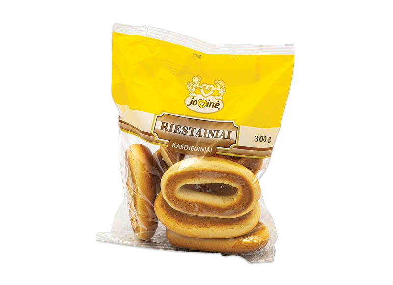 KASDIENINIAI riestainiai JAVINĖ
			, 
				 300 g, 4,23 Eur/kg. A lygio parduotuvėse