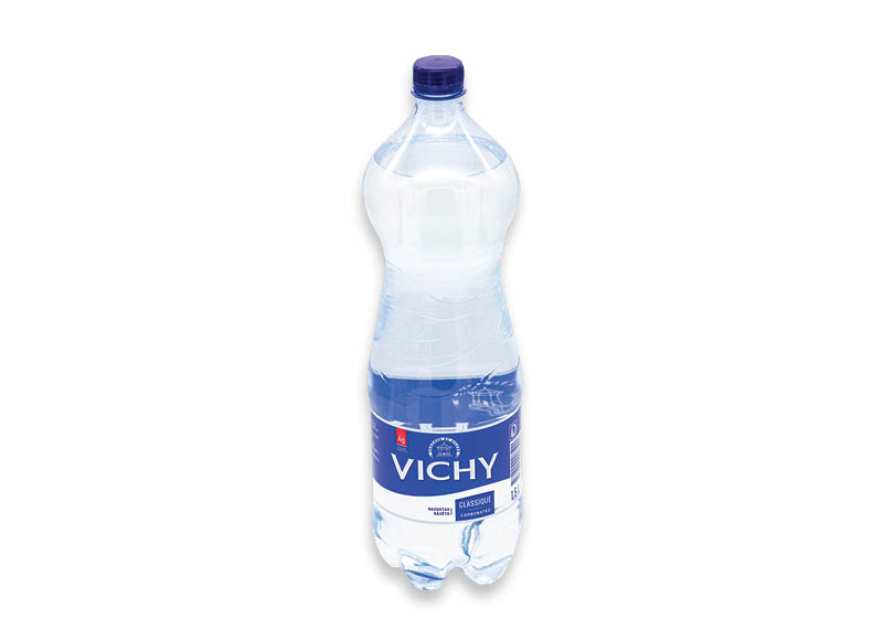 Negazuotam stalo vandeniui VICHY
			, 
				 1,5 l, 0,33 Eur/l. A lygio parduotuvėse