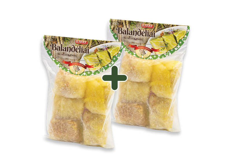 Šaldyti balandėliai JUDEX, 450 g, 2,89 Eur/vnt. A lygio parduotuvėse Šaldyti balandėliai JUDEX, 450 g, 2,89 Eur/vnt. A lygio parduotuvėse