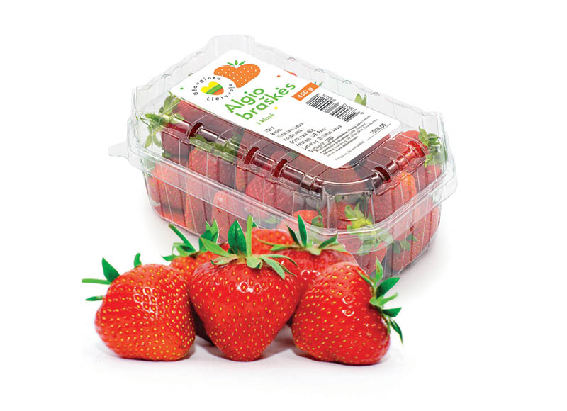 Lietuviškos braškės
			, 
				 450 g, 6,20 Eur/kg A lygio parduotuvėse