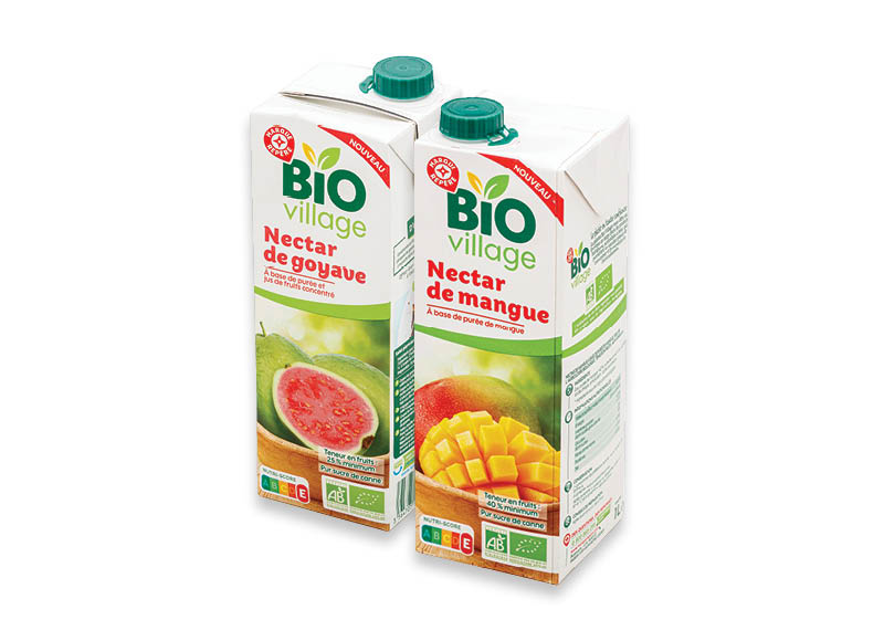 BIO VILLAGE mangų ir gvajavų nektaras BIO VILLAGE mangų ir gvajavų nektaras