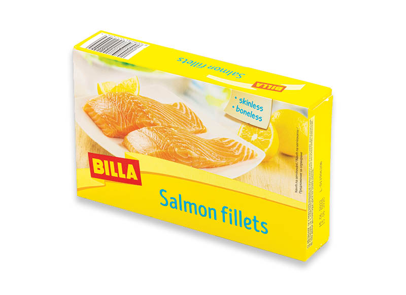 Šaldyta BILLA laukinių lašišų filė
			, 
				 250 g, 12,76 Eur/kg A lygio parduotuvėse