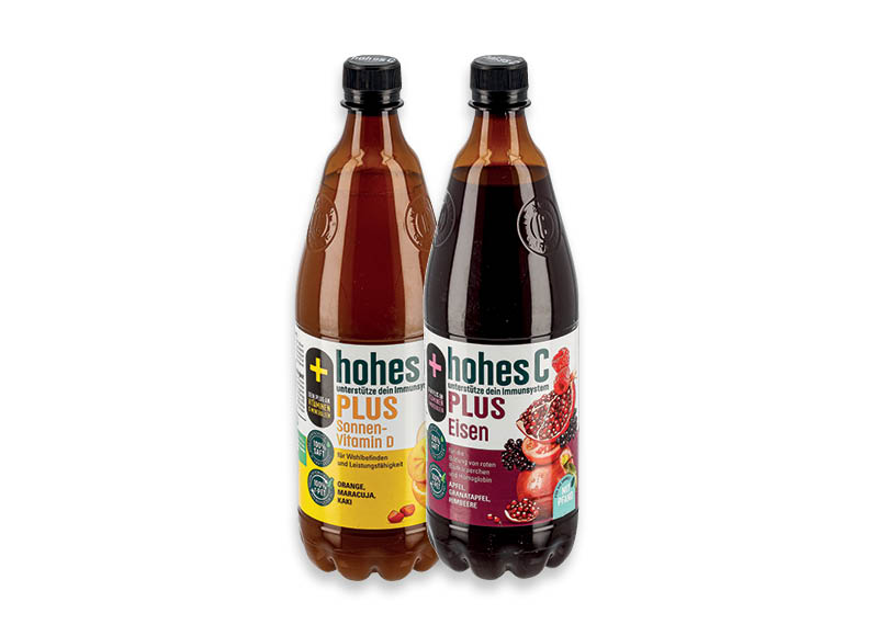 Sultys HOHES C
			, 
				 0,33 l, 1 l, 6 rūšių. A lygio parduotuvėse