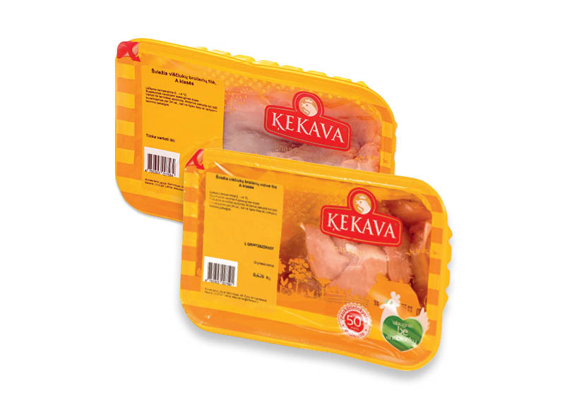 Šviežia viščiukų broilerių filė KEKAVA
			, 
				 (užauginta be antibiotikų) 400 g, 500 g, 2 rūšių A lygio parduotuvėse