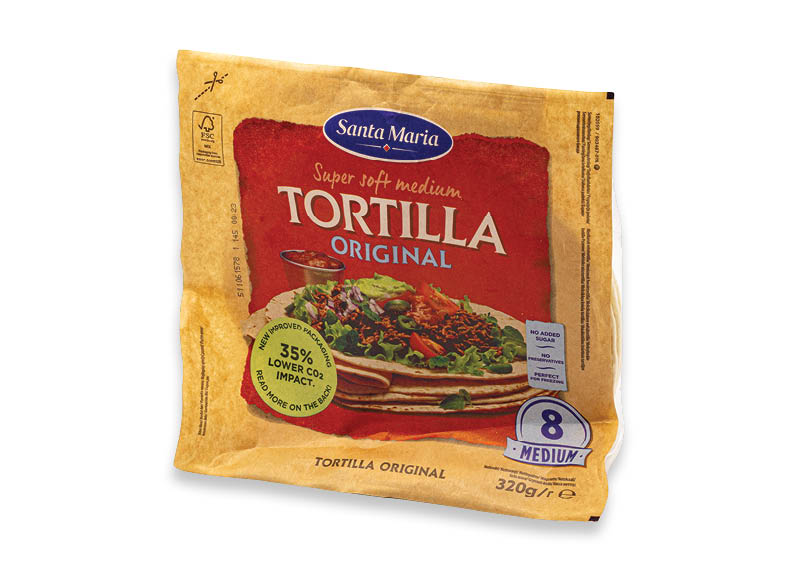 Tortilijos SANTA MARIA TEX MEX
			, 
				 320 g, 5,59 Eur/kg A lygio parduotuvėse