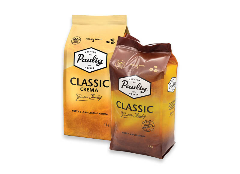 Kavos pupelės PAULIG CLASSIC
			, 
				 1 kg, 2 rūšių