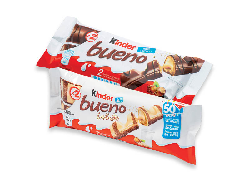 Batonėlis KINDER BUENO
,
39 g, 43 g, 2 rūšių Ir IKI EXPRESS Batonėlis KINDER BUENO
,
39 g, 43 g, 2 rūšių Ir IKI EXPRESS