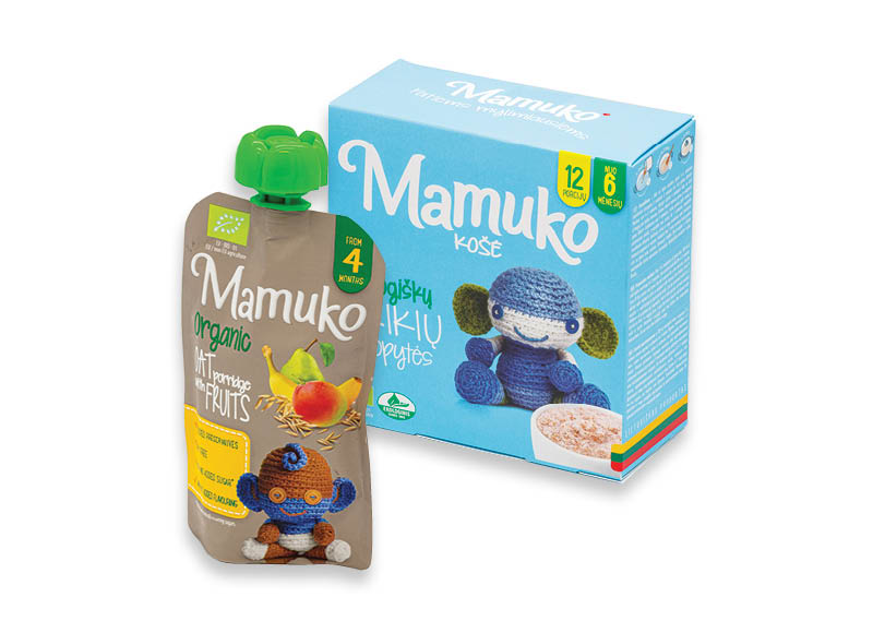 MAMUKO vaikų maistui
			, 
				 100 g, 240 g, 8 rūšių A lygio parduotuvėse
