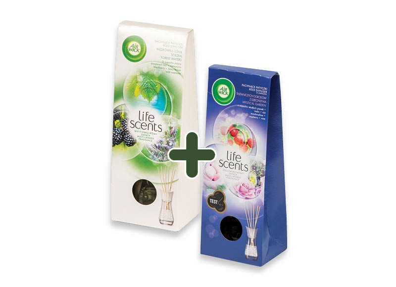 Kvapiosios lazdelės AIR WICK
			, 
				 300 ml, 3 rūšių, 6,29 Eur/vnt. A lygio parduotuvėse
