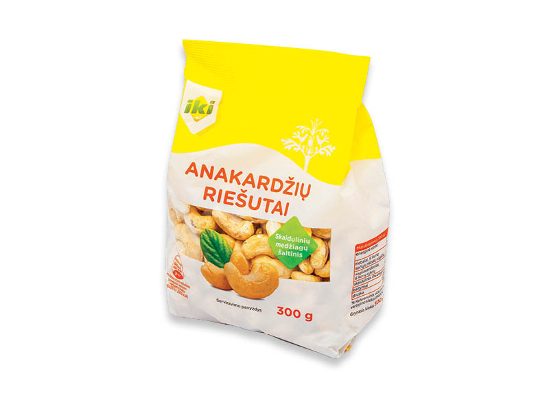 IKI anakardžių riešutai
,
300 g, 12,63 Eur/kg Ir IKI EXPRESS IKI anakardžių riešutai
,
300 g, 12,63 Eur/kg Ir IKI EXPRESS