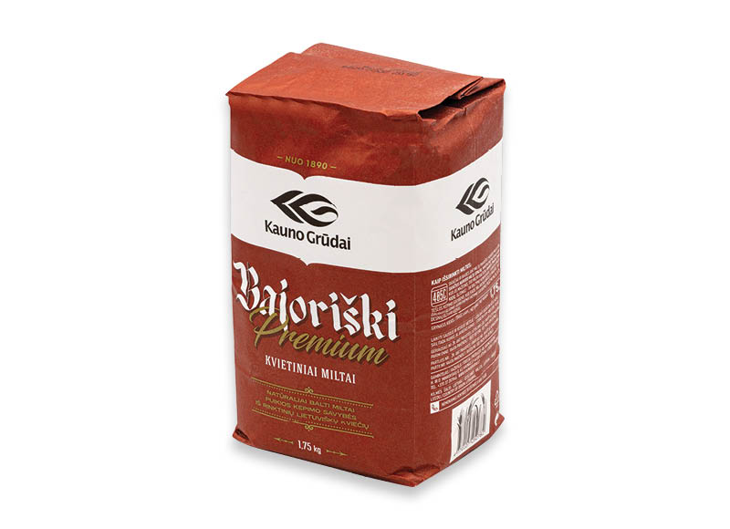 BAJORIŠKI aukščiausios rūšies kvietiniai miltai
,
1,75 kg, 0,57 Eur/kg. A lygio parduotuvėse BAJORIŠKI aukščiausios rūšies kvietiniai miltai
,
1,75 kg, 0,57 Eur/kg. A lygio parduotuvėse