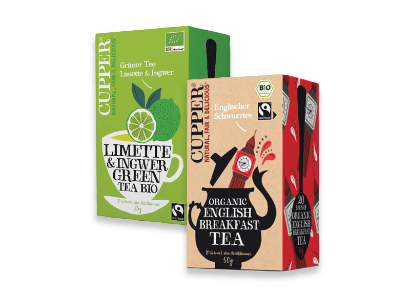 Arbata CUPPER
,
20 vnt., 6 rūšių, 0,12 Eur/vnt. A lygio parduotuvėse Ir IKI EXPRESS Arbata CUPPER
,
20 vnt., 6 rūšių, 0,12 Eur/vnt. A lygio parduotuvėse Ir IKI EXPRESS