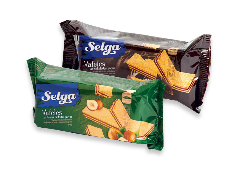 Vafliai SELGA
			, 
				 90 g, 4 rūšių, 5,44 Eur/kg Ir IKI EXPRESS