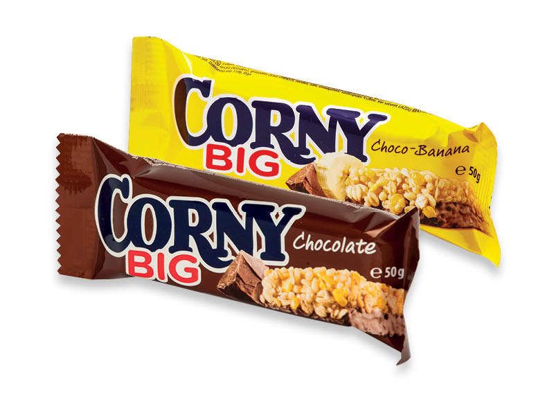 Javainių batonėliai CORNY BIG
			, 
				 40 g, 50 g, įvairių rūšių Ir IKI EXPRESS