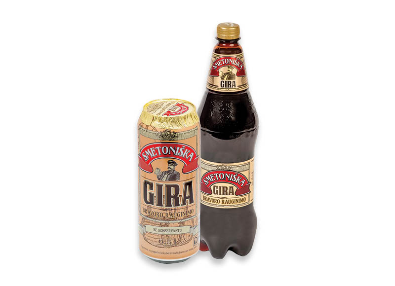 SMETONIŠKAI girai
			, 
				 0,5 l, 1 l, 1,5 l, 2 l, 5 rūšių. Ir IKI EXPRESS