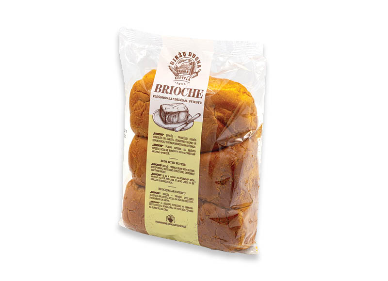 Plėšomosios bandelės BRIOCHE su sviestu Plėšomosios bandelės BRIOCHE su sviestu