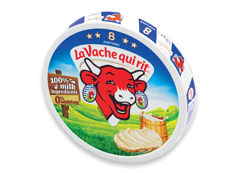 Lydytas sūris LA VACHE QUI RIT
			, 
				 120 g, 12,42 Eur/kg. A lygio parduotuvėse