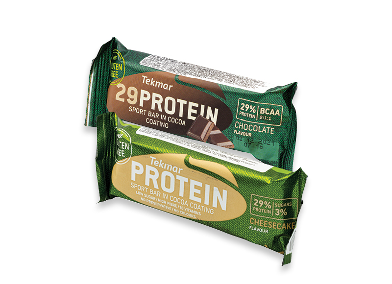Baltyminis batonėlis TEKMAR PROTEIN
,
60 g, 2 rūšių, 26,50 Eur/kg A lygio parduotuvėse Ir IKI EXPRESS Baltyminis batonėlis TEKMAR PROTEIN
,
60 g, 2 rūšių, 26,50 Eur/kg A lygio parduotuvėse Ir IKI EXPRESS