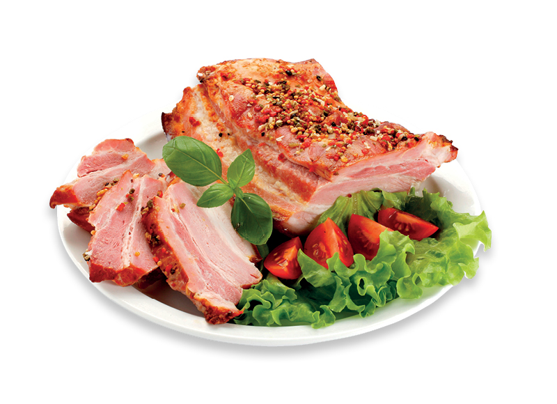 Kepta kiaulienos šoninė
			, 
				 (karštoje vitrinoje) 1 kg. A lygio parduotuvėse