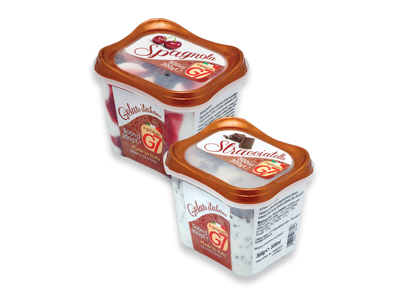 Valgomieji ledai SPAGNOLA, STRACCIATELLA
			, 
				 500 ml, 2 rūšių, 5,98 Eur/l A lygio parduotuvėse Ir IKI EXPRESS