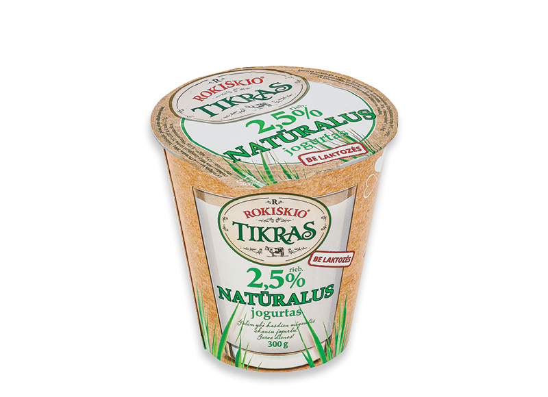 Natūralus jogurtas TIKRAS
			, 
				 300 g, 2,63 Eur/kg Ir IKI EXPRESS