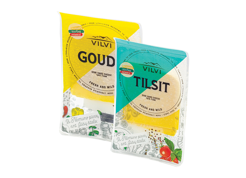 Sūris VILVI riekutėmis
			, 
				 150 g, 45 % rieb., 2 rūšių 11,27 Eur/kg