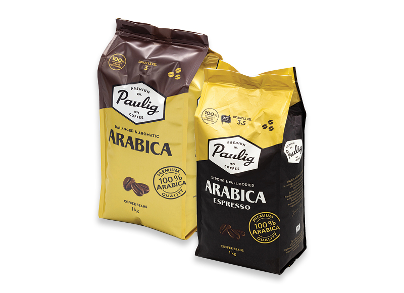 Kavos pupelės PAULIG ARABICA
			, 
				 1 kg, 2 rūšių