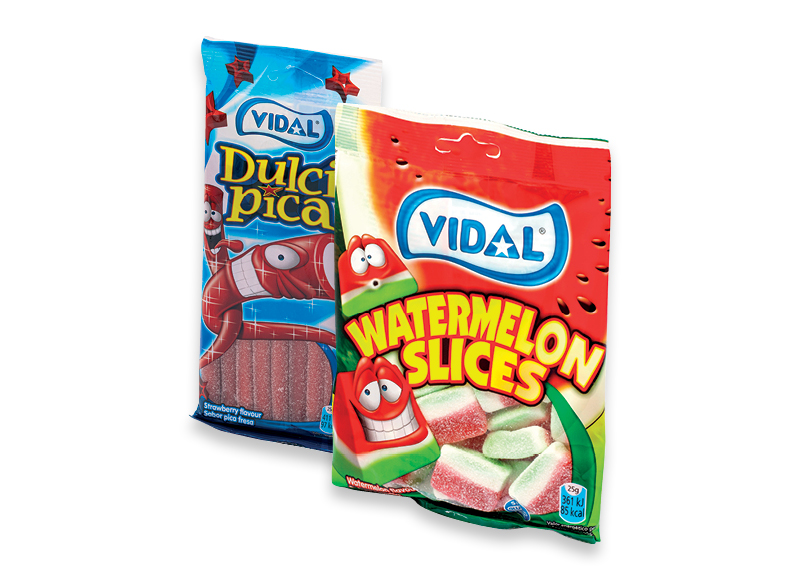 Guminukai VIDAL
			, 
				 100 g, 5 rūšių, 7,90 Eur/kg Ir IKI EXPRESS