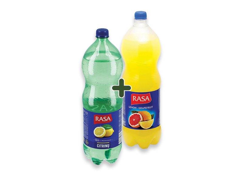 Gazuotas gaivusis gėrimas RASA
,
2 l, 6 rūšių, 1,49 Eur/vnt. Gazuotas gaivusis gėrimas RASA
,
2 l, 6 rūšių, 1,49 Eur/vnt.
