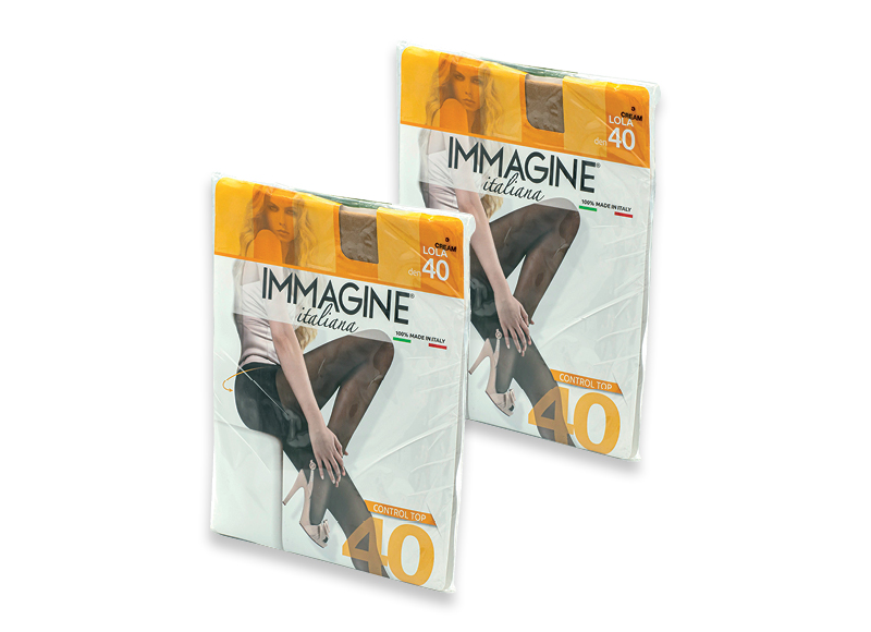 Pėdkelnės IMMAGINE LOLA 40
			, 
				 1 vnt., 8 rūšių, 2,79 Eur/vnt.