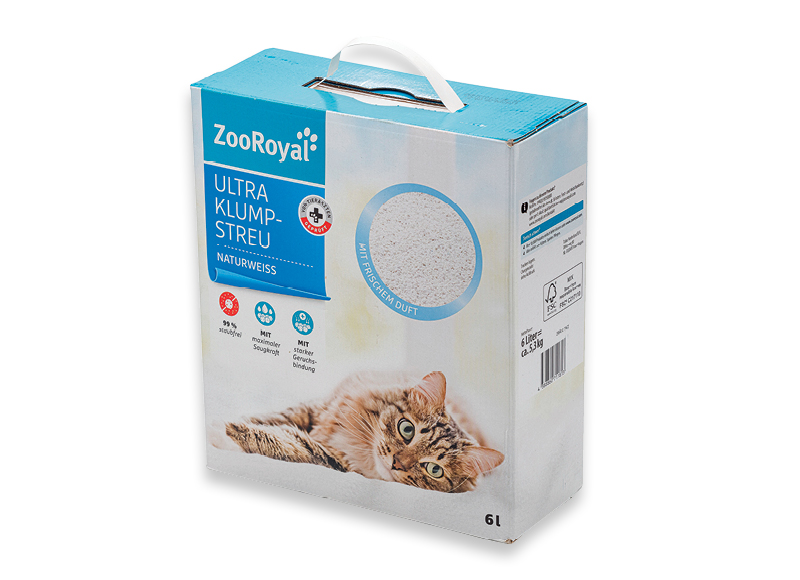 Kačių kraikas ZOOROYAL ULTRA CLUMP
,
6 l, 0,75 Eur/l. A lygio parduotuvėse Kačių kraikas ZOOROYAL ULTRA CLUMP
,
6 l, 0,75 Eur/l. A lygio parduotuvėse