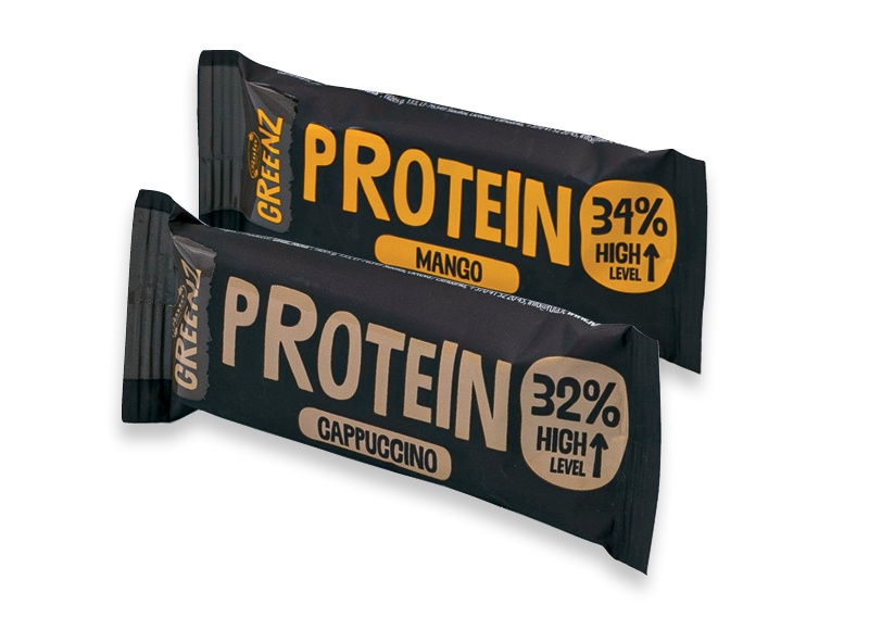 Batonėlis GREENZ PROTEIN
,
32 g, 2 rūšių, 30,94 Eur/kg A lygio parduotuvėse Batonėlis GREENZ PROTEIN
,
32 g, 2 rūšių, 30,94 Eur/kg A lygio parduotuvėse